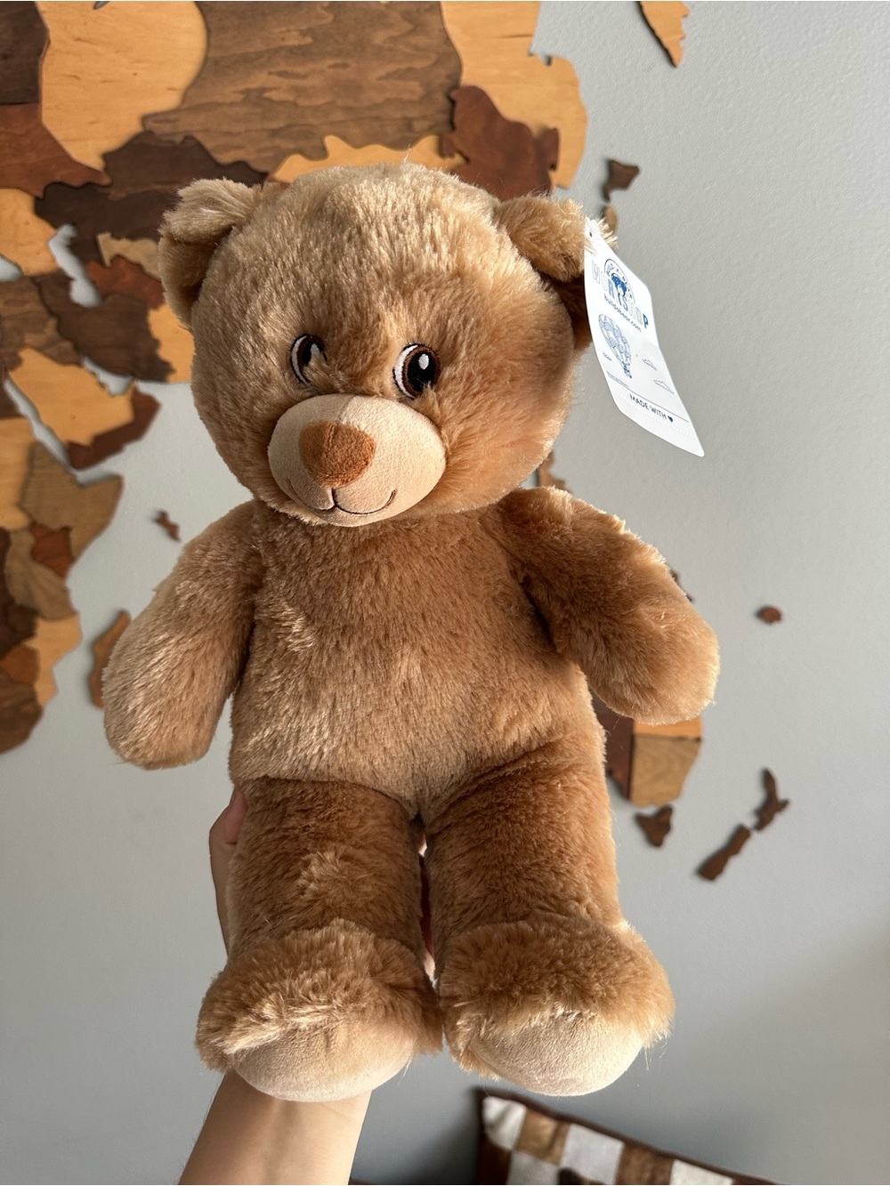 Build-A-Bear Light Brown “Lil Brownie” Plush Teddy Bear New Tags